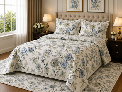 ANOKHI KING SIZE BEDSHEET (1+2)