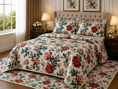 ANOKHI KING SIZE BEDSHEET (1+2)