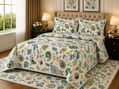 ANOKHI KING SIZE BEDSHEET (1+2)