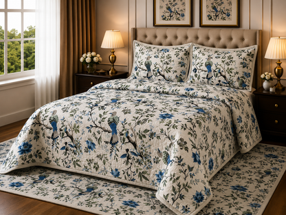 ANOKHI KING SIZE BEDSHEET (1+2)