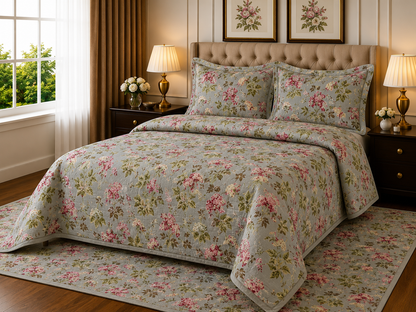 ANOKHI KING SIZE BEDSHEET (1+2)