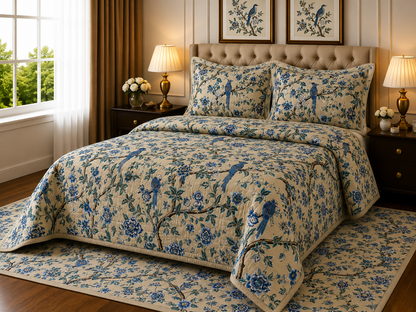 ANOKHI KING SIZE BEDSHEET (1+2)