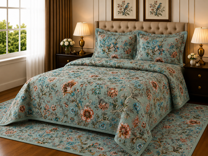 ANOKHI KING SIZE BEDSHEET (1+2)