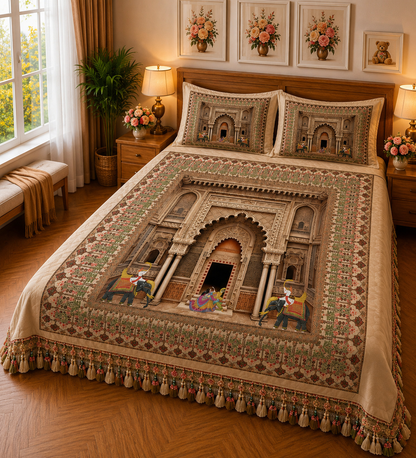 FAUX QUILTING EFFECTS DIGITAL PRINTS SUPERKING SIZE