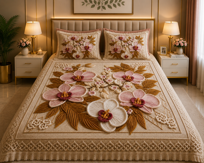 FAUX QUILTING EFFECTS DIGITAL PRINTS SUPERKING SIZE