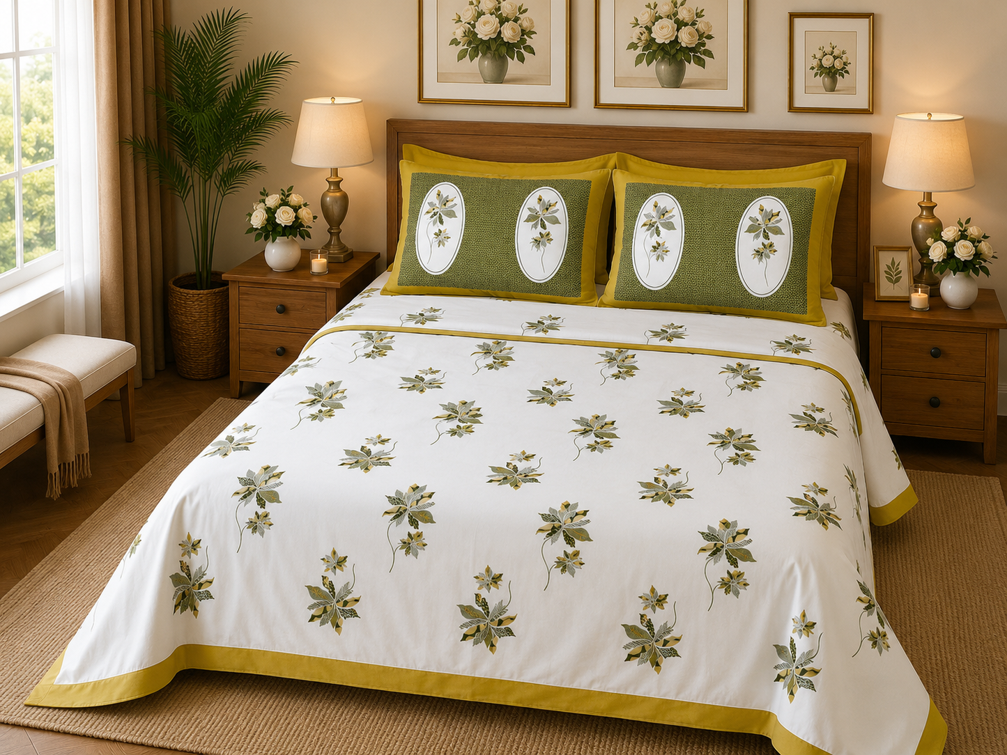 ROSE BLOCK PRINTS