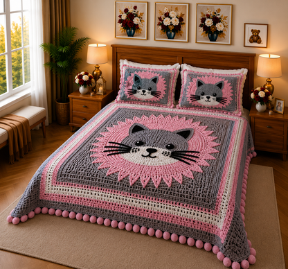 FAUX QUILTING EFFECTS DIGITAL PRINTS SUPERKING SIZE