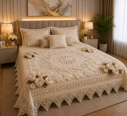 FAUX QUILTING EFFECTS DIGITAL PRINTS SUPERKING SIZE