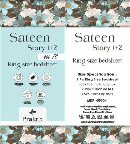 SATEEN STORY (100% PURE COTTON)
