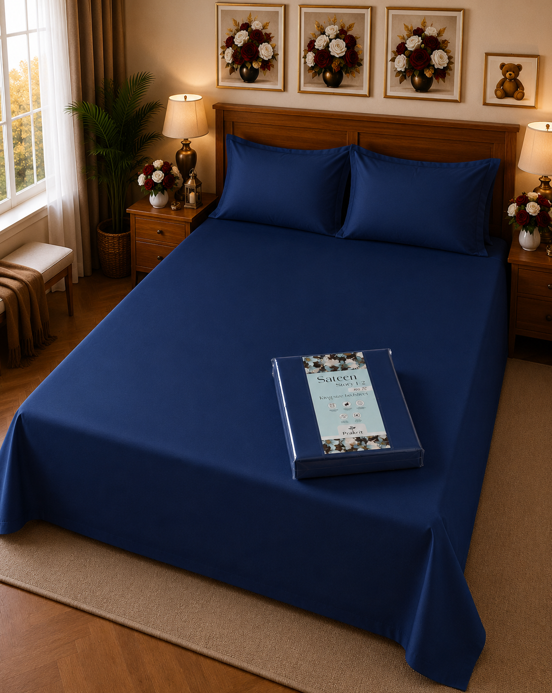 SATEEN STORY (100% PURE COTTON)