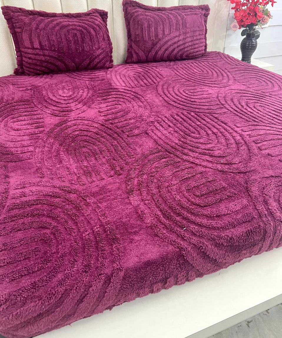 BRUSSELS WARM KING SIZE FITTED BEDSHEET