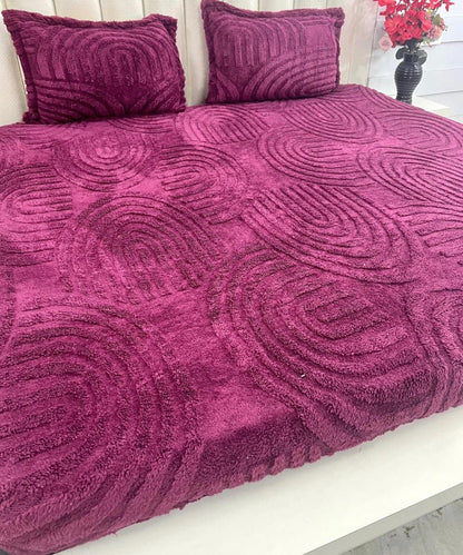 BRUSSELS WARM KING SIZE FITTED BEDSHEET