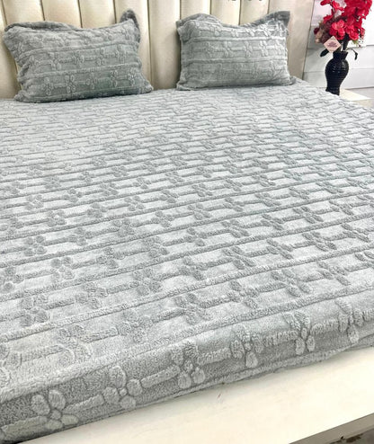 BRUSSELS WARM KING SIZE FITTED BEDSHEET
