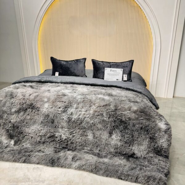FURRY SINGLE BED QUILT 60x90